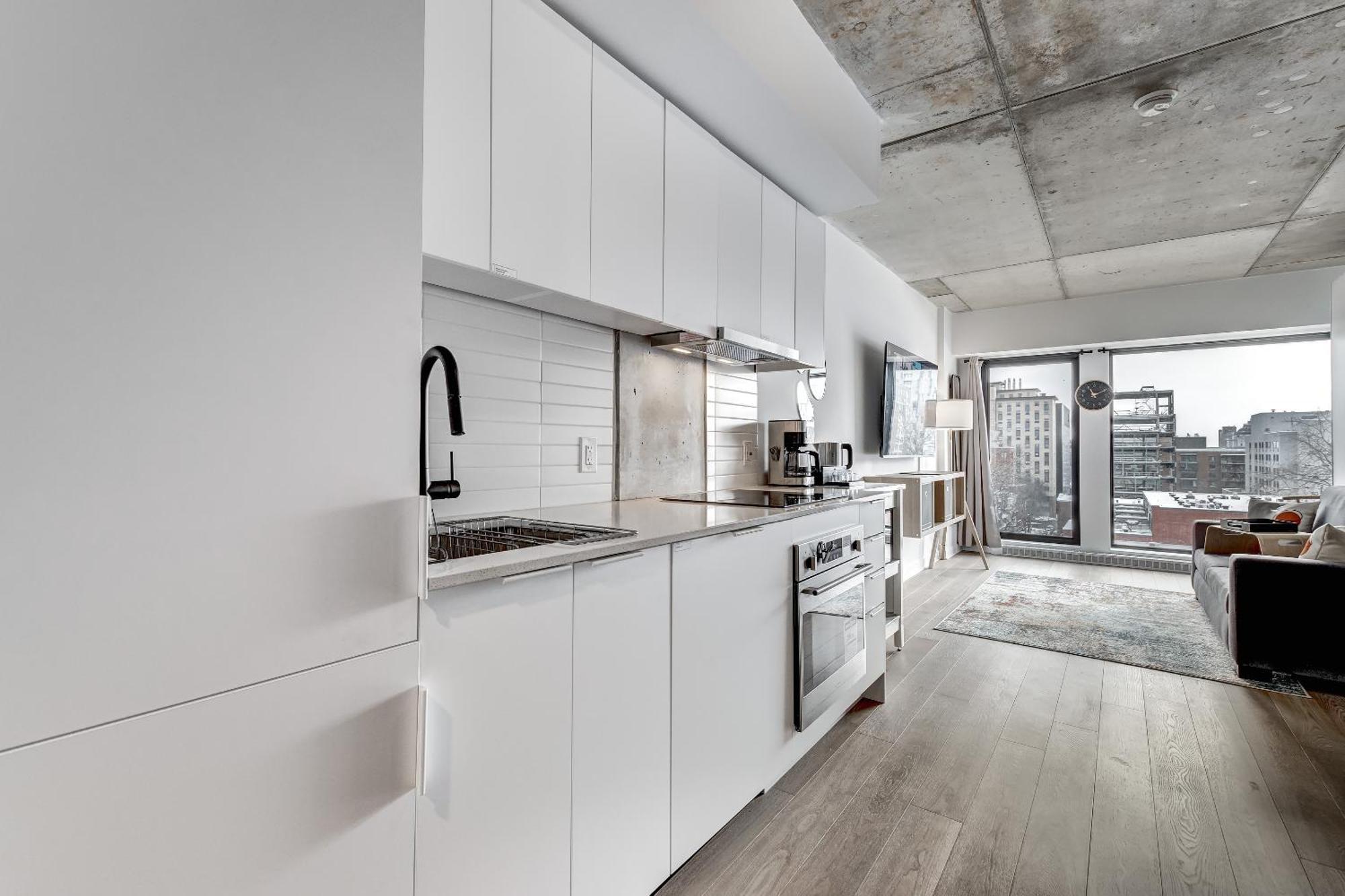 Magnifique Studio Au Centre-Ville A 5 Min A Pied De Tout Montréal Exteriör bild