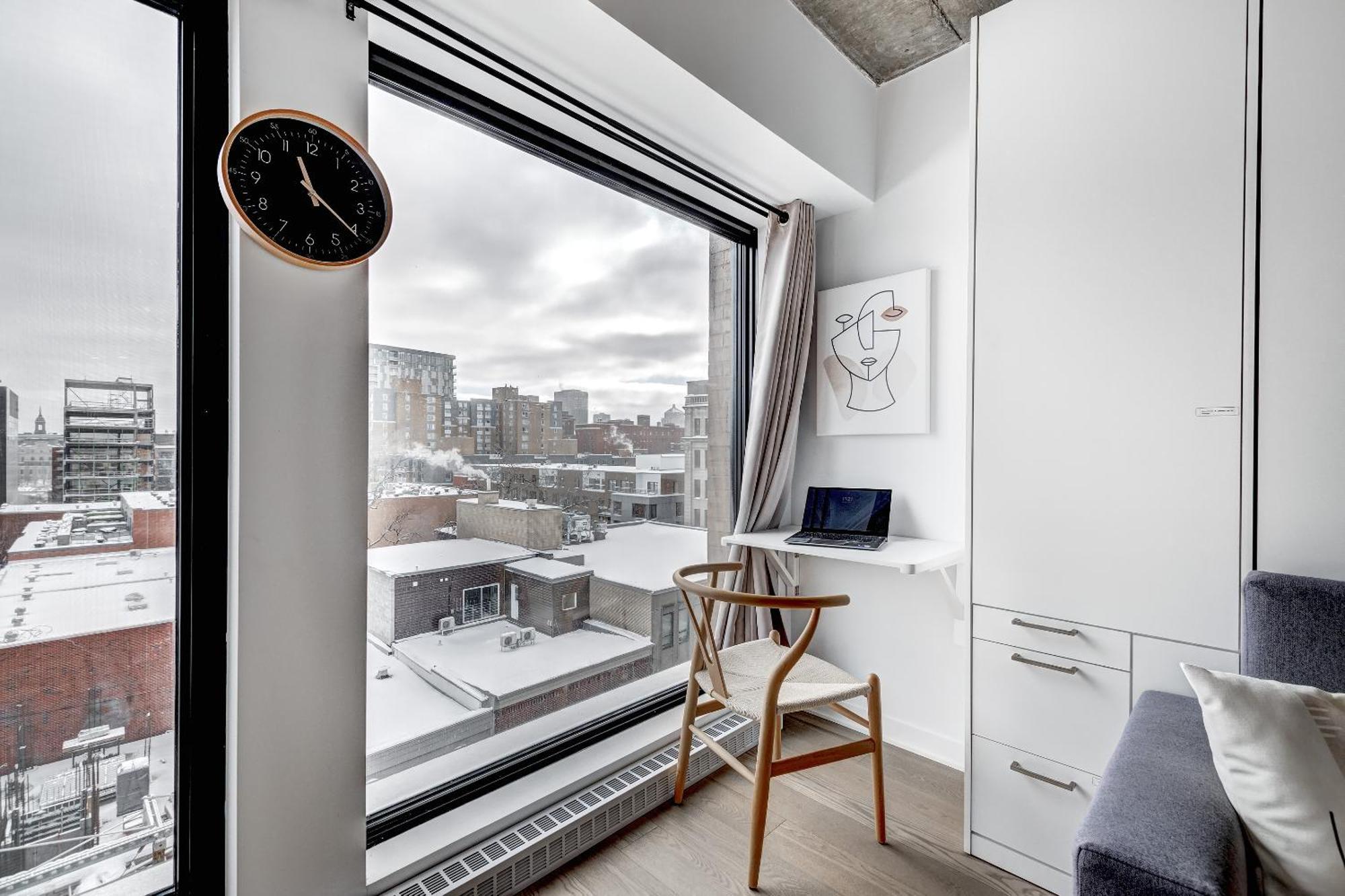 Magnifique Studio Au Centre-Ville A 5 Min A Pied De Tout Montréal Exteriör bild