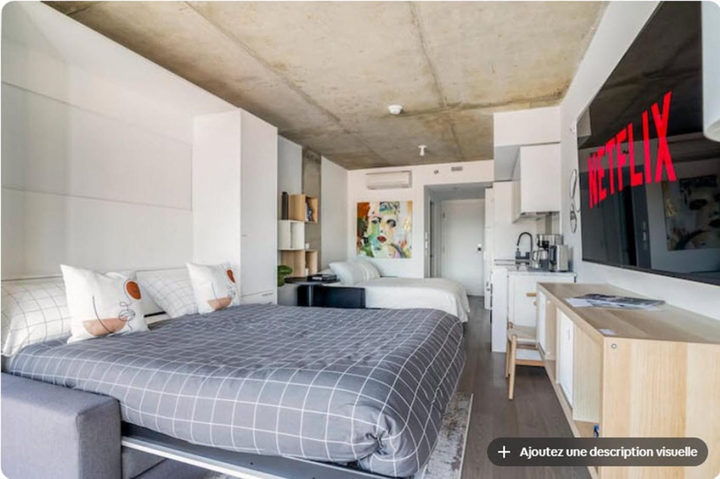 Magnifique Studio Au Centre-Ville A 5 Min A Pied De Tout Montréal Exteriör bild